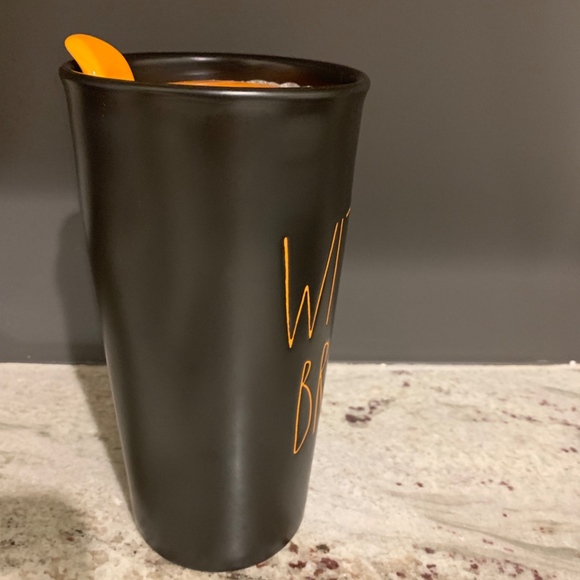 NEW Rae Dunn Ceramic Witch's Brew Tumbler Mug - Picture 4 of 7